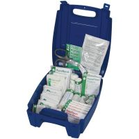 Blue First Aid kit